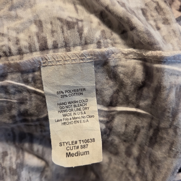 Women's Zebra Print V-Neck Top - Picture 5 of 5